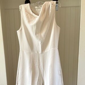 Banana Republic Cream Jumpsuit